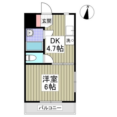 リブレス青梅の物件間取画像